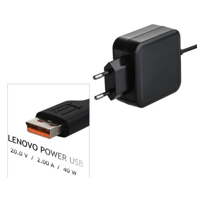 Nabíjačka na notebook LENOVO 20V/2.0A 40W POWER USB